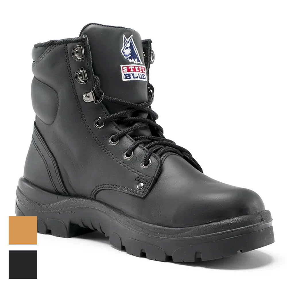 steel blue safety boots uk