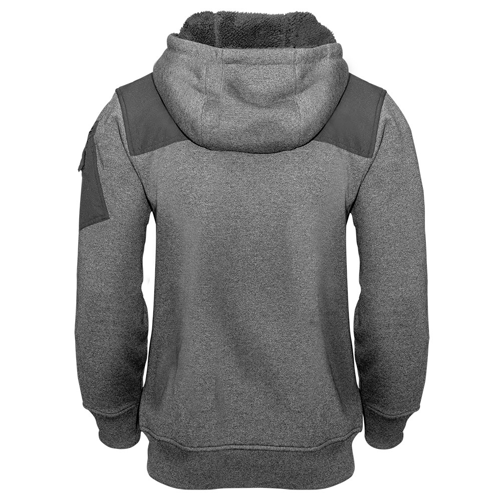 hooded fleece jumper