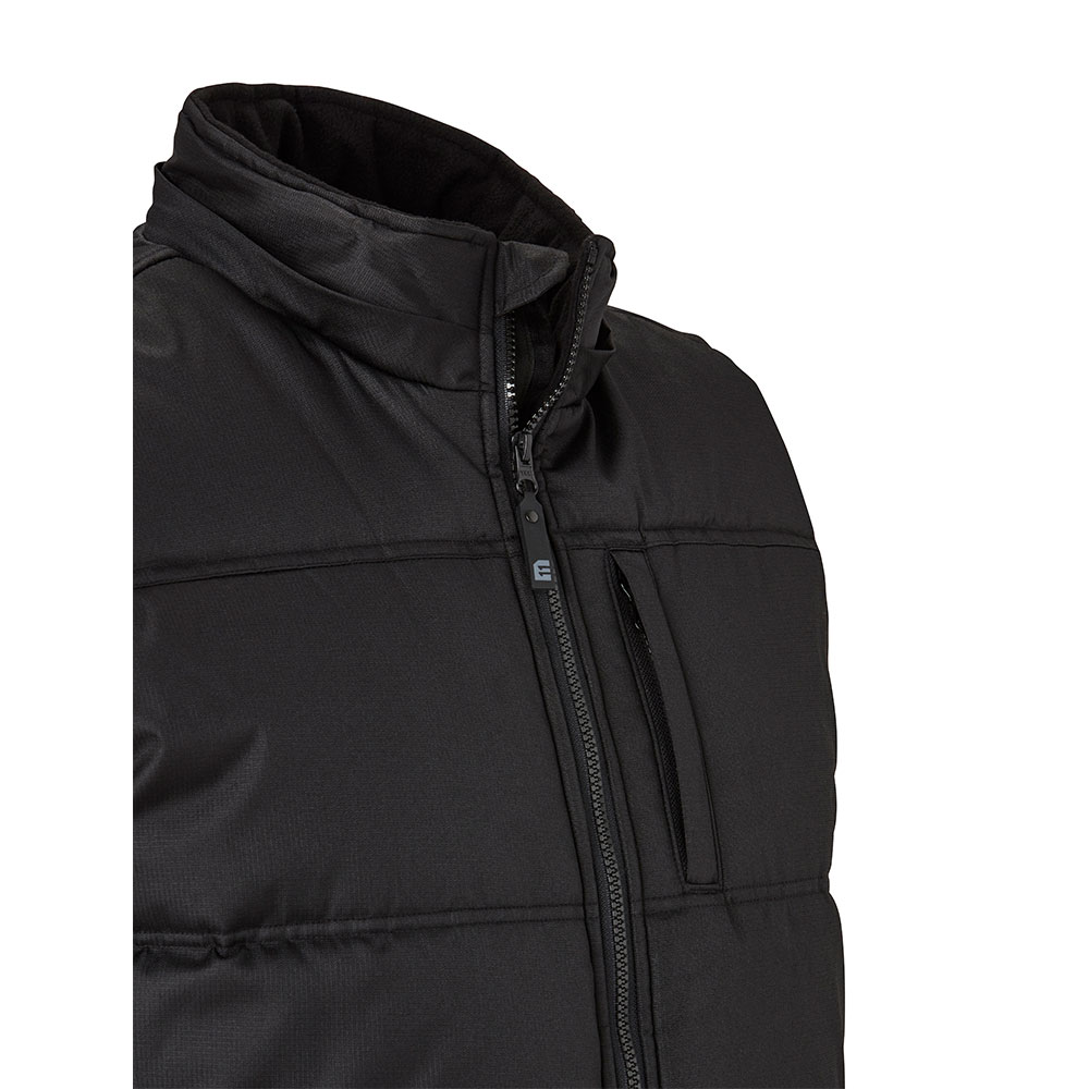 ELEVEN Workwear Quilted Vest with Hood