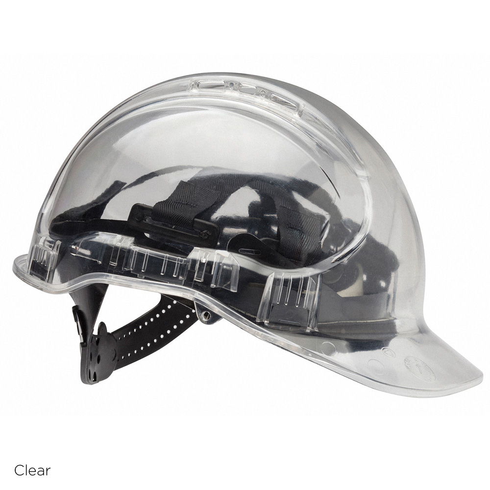 gray hard hat