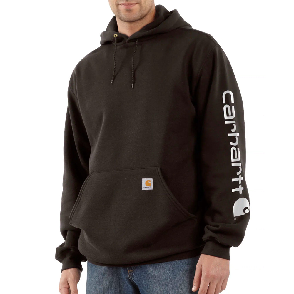 Carhartt Midweight Sleeve Logo Hooded Sweatshirt K288