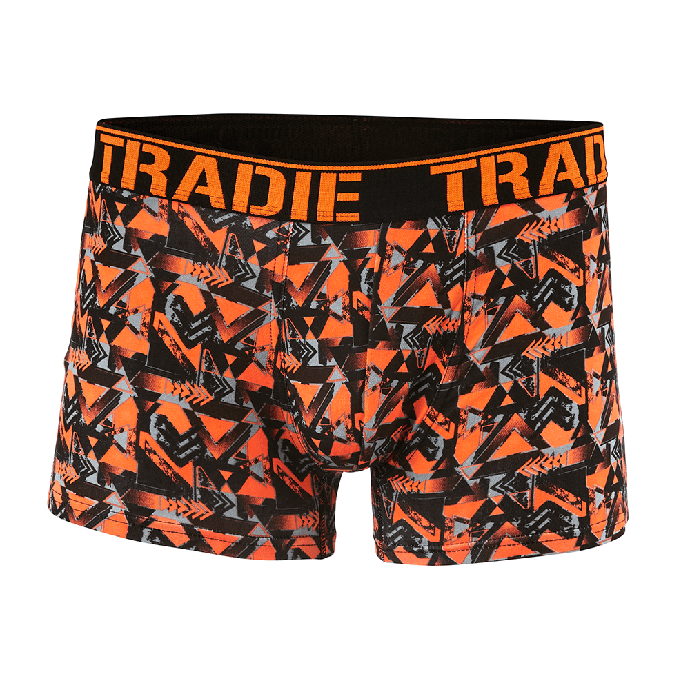 Tradie Underwear Men Printed Trunk Tri Harder