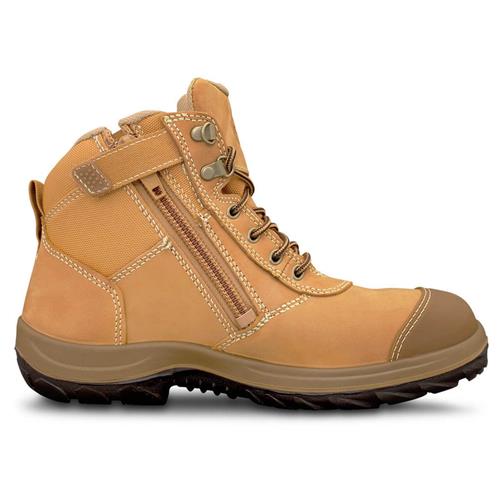 Oliver Wheat Zip Sided Ankle Safety 