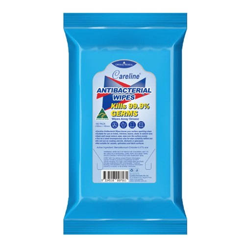 WIPE OUT ANTIBACTERIAL WIPES FRESH SCENT- benzalkonium chloride