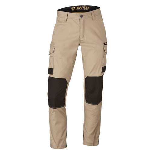 Eleven Workwear Contrast Panel Cargo Pant