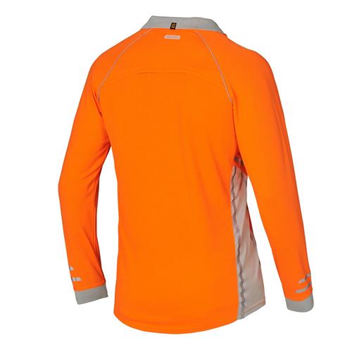 ELEVEN Workwear AeroCOOL Hi-Vis L/S Polo