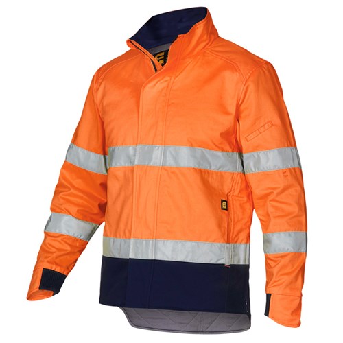 Eleven Workwear Hi-Vis Drill 3M™ 'Hoop' Taped Jacket