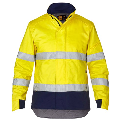 Eleven Workwear Hi-Vis Drill 3M™ 'Hoop' Taped Jacket