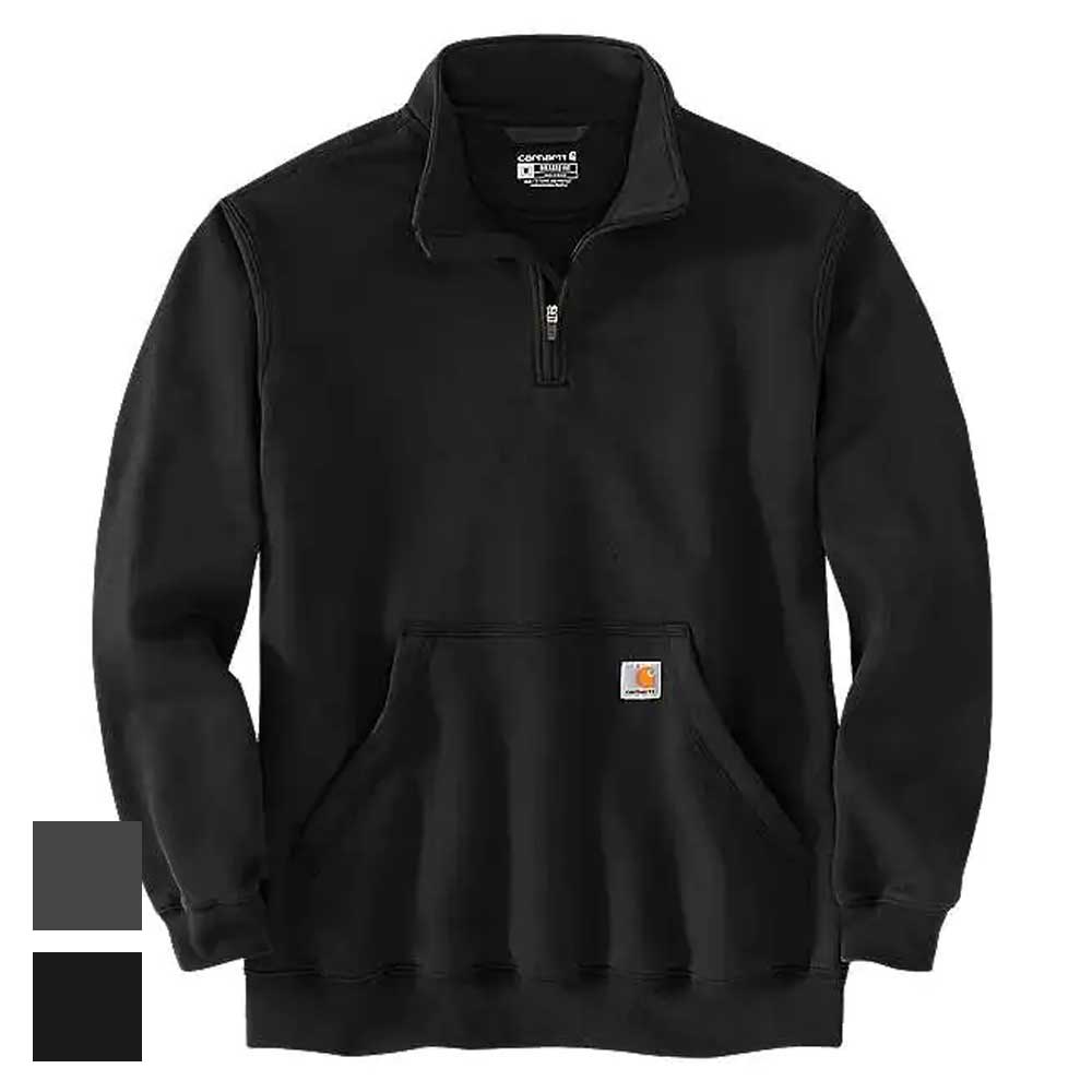 Carhartt Quater Zip Mock Neck Sweatshirt