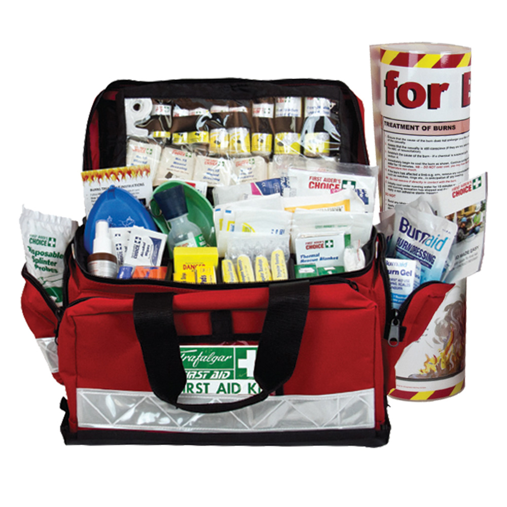 Trafalgar First Aid Burns First Aid Kit Large Portable Case 873859