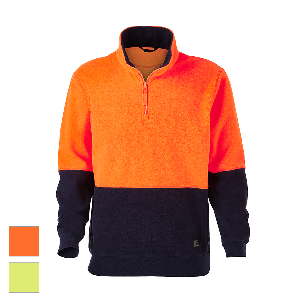 ELEVEN Bonded Fleece Qtr Zip Pullover