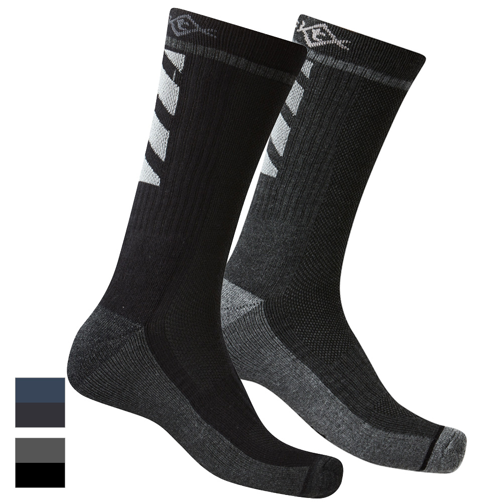 WickTX Bamboo Copper Reflective Socks (2pk)