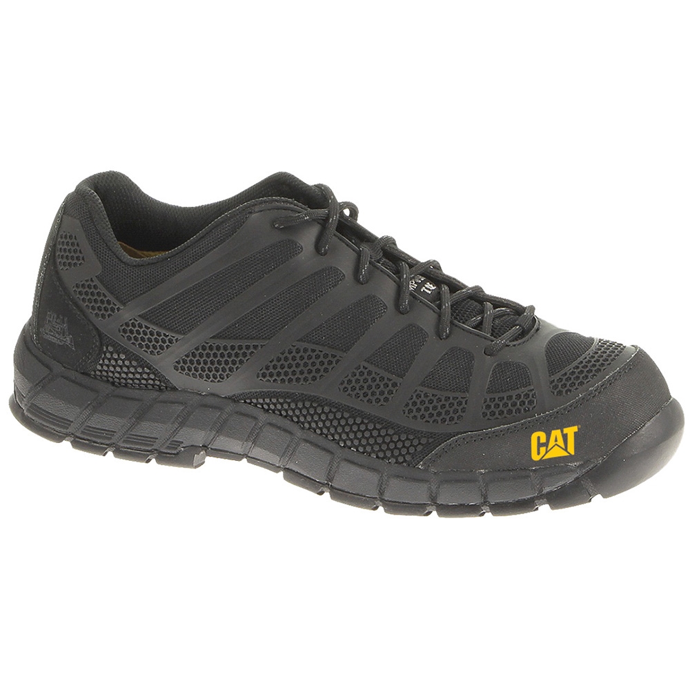 cat footwear black