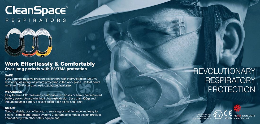 clean space 2 respirator