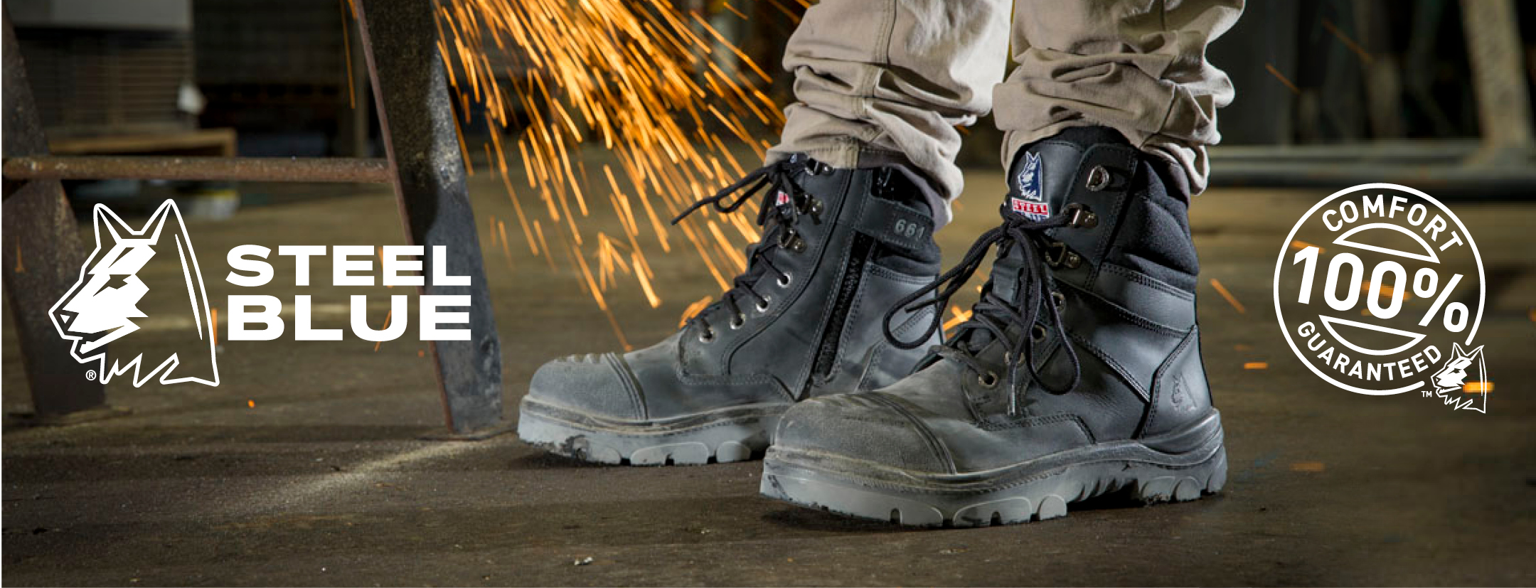 rsea steel blue boots